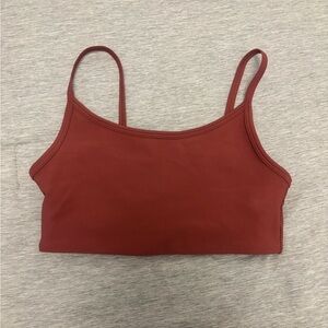 Rust Red Sports Bra